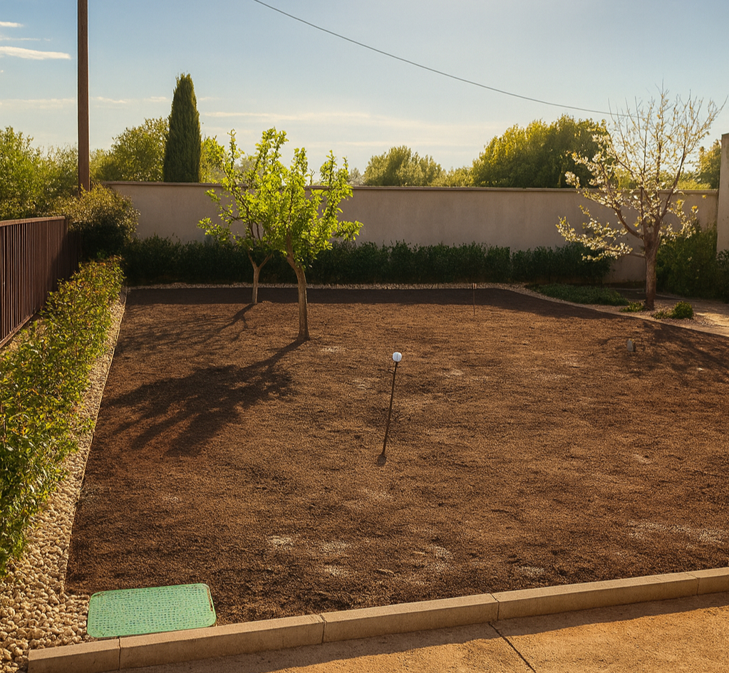 Primjer travnjaka u trenutku sjetve